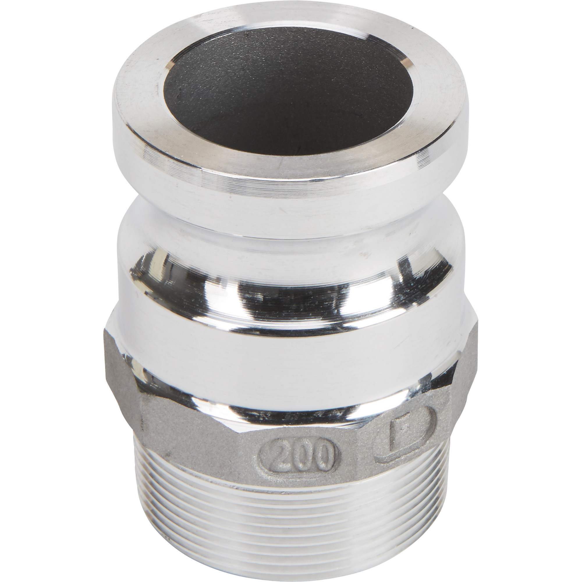Strongway Aluminum Cam-Lock Fitting, 2in.MPT x Male